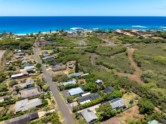 2375 Kipuka St, Koloa, HI 96756 - aerial perspective of suburban area featuring a large body of water