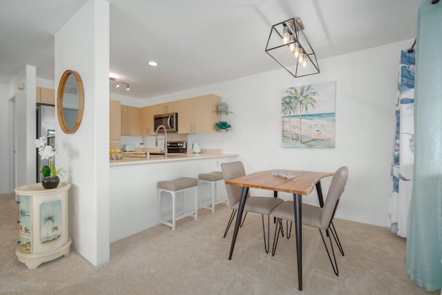68-3932 Ehu Kai Loop Unit 3403, Waikoloa, HI 96738 - dining space featuring light carpet