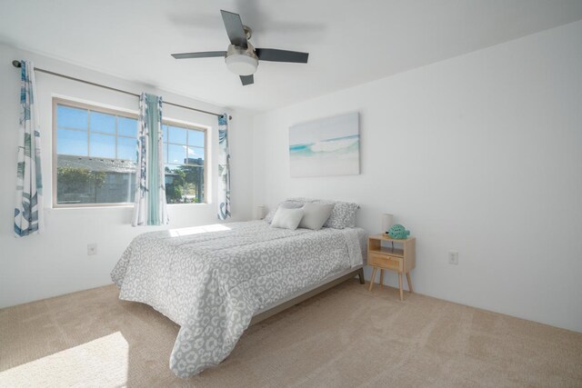 68-3932 Ehu Kai Loop Unit 3403, Waikoloa, HI 96738 - carpeted bedroom with ceiling fan