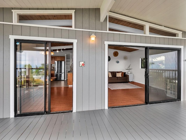 87-3216 Carissa Rd, Captain Cook, HI 96704 - view of wooden deck