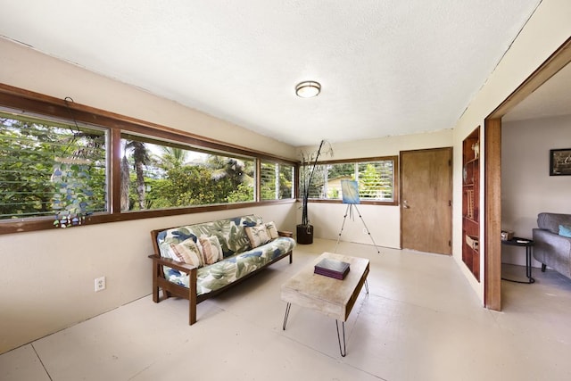 16-295 Orchidland Dr, Kurtistown, HI 96760 - sunroom / solarium featuring a textured ceiling