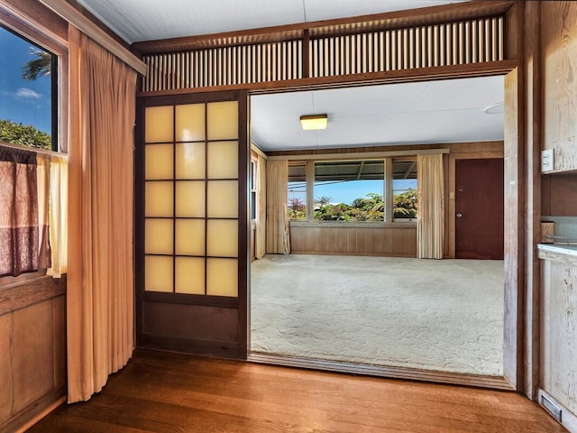 196 Iwalani St, Hilo, HI 96720 - doorway with wood finished floors and carpet floors