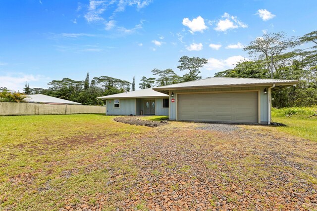 15-1730 29th Ave, Keaau, HI 96749 - view of front of house with driveway and an attached garage