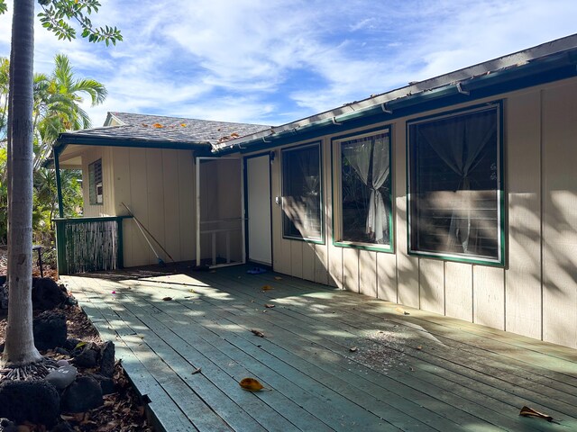 76-6303 Haku Pl, Kailua-Kona, HI 96740 - view of wooden deck