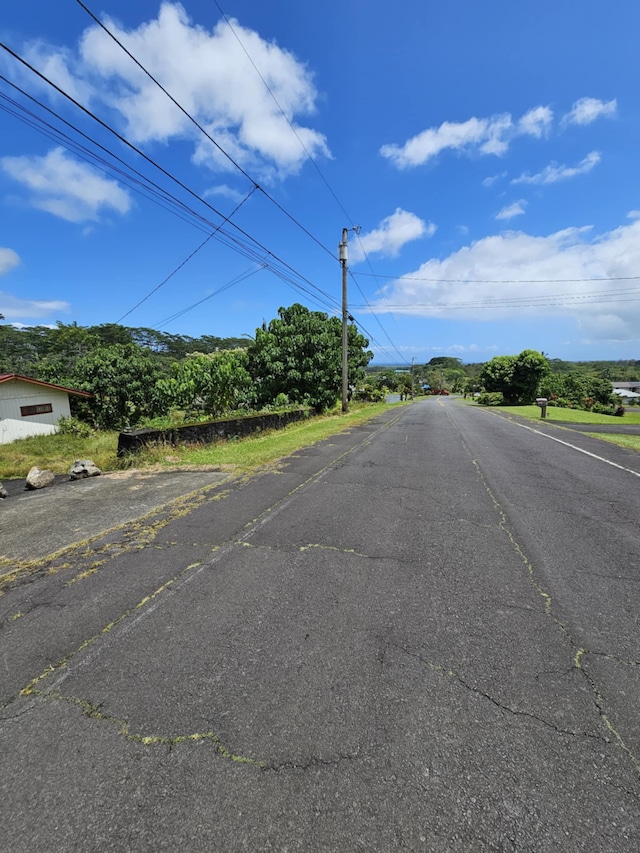 17-233 Ipuaiwaha St, Keaau, HI 96749 - view of asphalt road