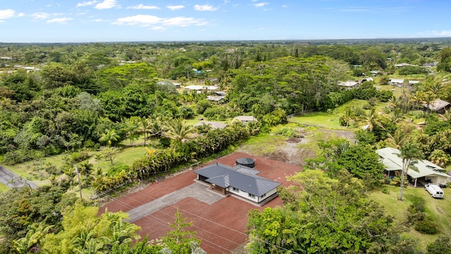 15-1408 13th Ave, Keaau, HI 96749 - aerial view of a heavily wooded area