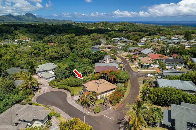 4460 Kai Ikena Dr, Kalaheo, HI 96741 - aerial view of residential area featuring a heavily wooded area