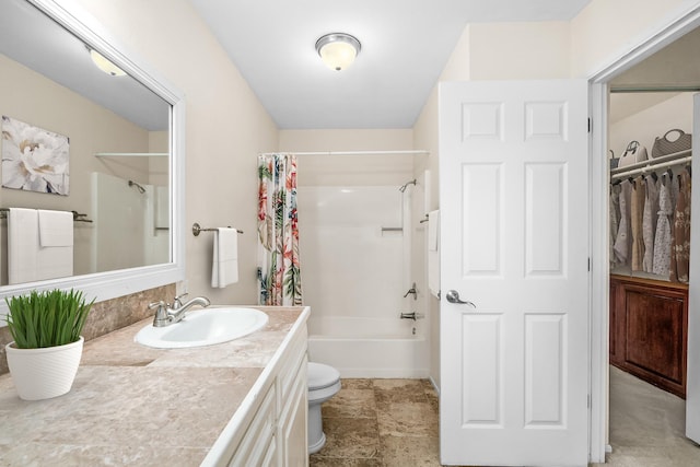 4460 Kai Ikena Dr, Kalaheo, HI 96741 - bathroom featuring vanity, shower / bath combination with curtain, and a closet