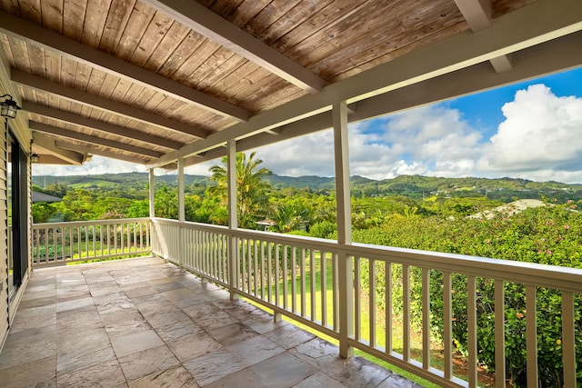 4460 Kai Ikena Dr, Kalaheo, HI 96741 - balcony with a mountain view