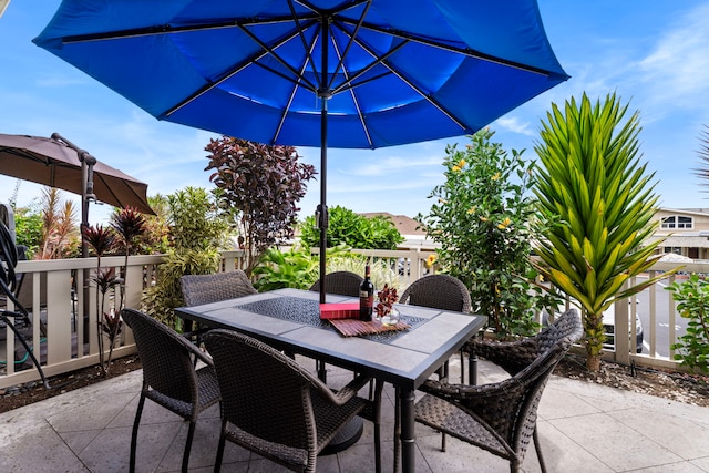 75-5919 Alii Dr Unit M3, Kailua-Kona, HI 96740 - view of patio / terrace with outdoor dining area