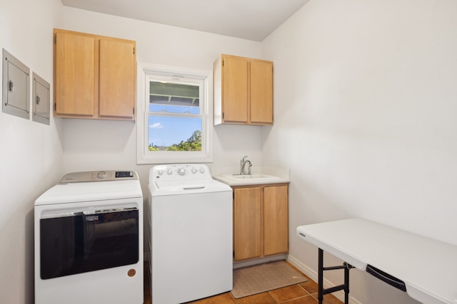 2645 Keoki Pl, Kalaheo, HI 96741 - laundry area with cabinet space and independent washer and dryer