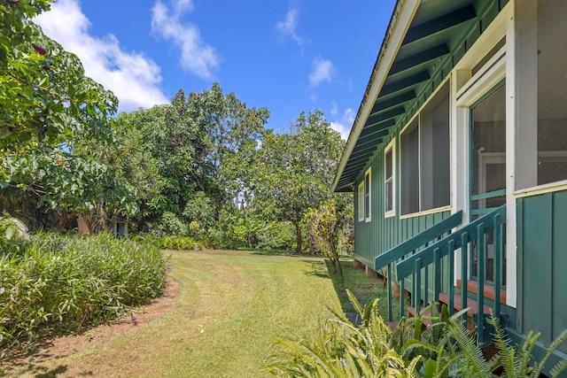 2645 Keoki Pl, Kalaheo, HI 96741 - view of grassy yard