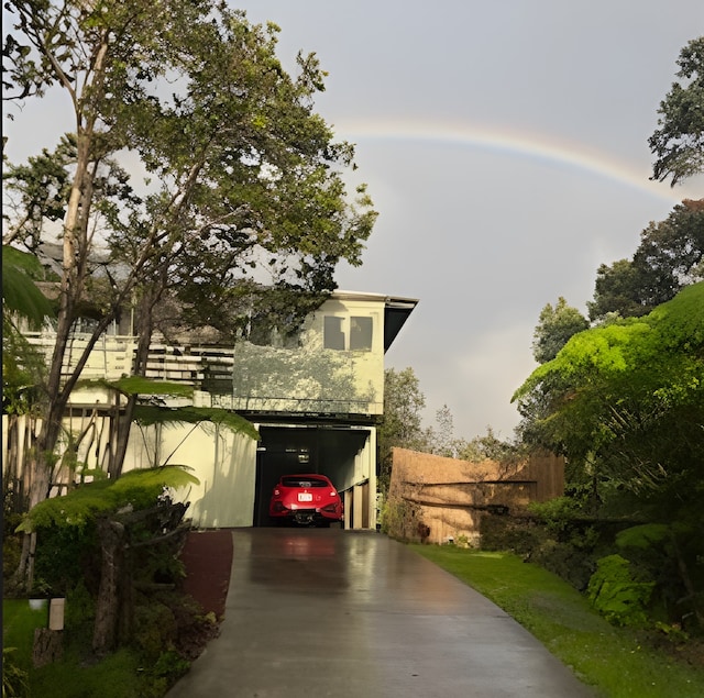 11-3119 Alii Anela St, Volcano, HI 96785 - view of front of home with driveway