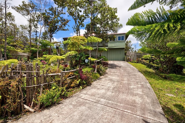 11-3119 Alii Anela St, Volcano, HI 96785 - view of front of property featuring driveway