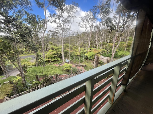 11-3119 Alii Anela St, Volcano, HI 96785 - view of balcony