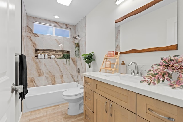 16-2072 Kuhio Dr, Pahoa, HI 96778 - bathroom with vanity, shower / washtub combination, and recessed lighting