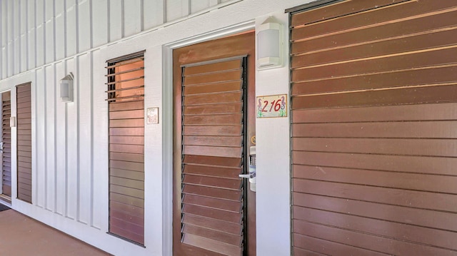 2253 Poipu Rd Unit 216, Koloa, HI 96756 - doorway to property featuring board and batten siding