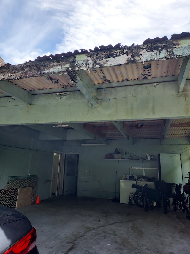 17-4136 Kukui Camp Rd, Mountain View, HI 96771 - garage with a carport