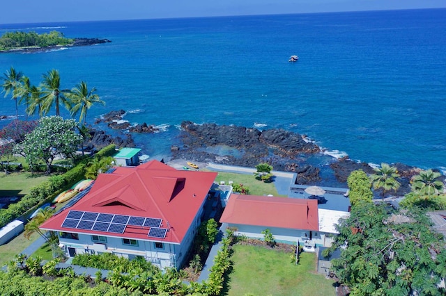 82-6047 Puuhonua Rd, Captain Cook, HI 96704 - drone / aerial view of a large body of water