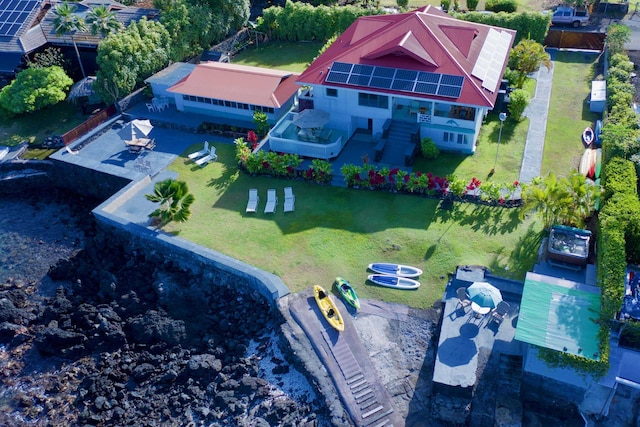 82-6047 Puuhonua Rd, Captain Cook, HI 96704 - aerial view of property and surrounding area