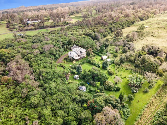 79-1145 Kao Rd, Holualoa, HI 96725 - bird's eye view of a heavily wooded area