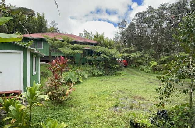 11-3170 Anuhea St, Volcano, HI 96785 - view of grassy yard