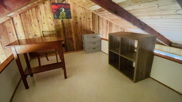 11-3170 Anuhea St, Volcano, HI 96785 - additional living space featuring wooden walls