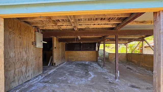 48-5241 Kukuihaele Rd, Honokaa, HI 96727 - view of patio with electric panel, an exterior structure, and an outdoor structure