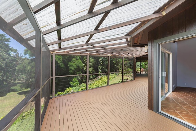 4417-B Kahili Makai St Unit D, Kilauea, HI 96754 - view of wooden deck