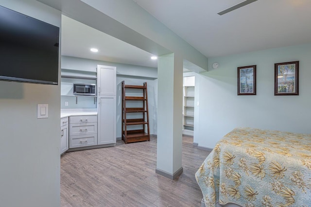 4417-B Kahili Makai St Unit D, Kilauea, HI 96754 - bedroom with wood finished floors and recessed lighting