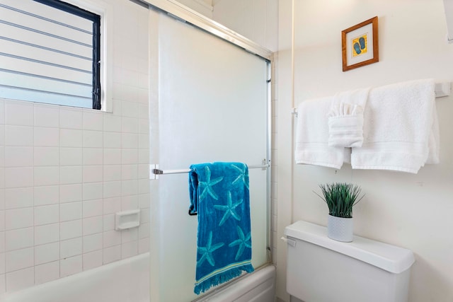 76-6259 Alii Dr Unit 332, Kailua-Kona, HI 96740 - full bath with toilet and shower / bath combination with glass door