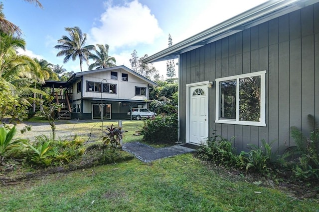 13-1020 Kahukai St, Pahoa, HI 96778 - exterior space with a yard
