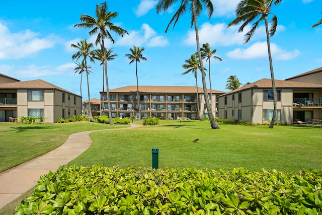 4-1250 Kuhio Hwy Unit G204, Kapaa, HI 96746 - view of home's community featuring a yard