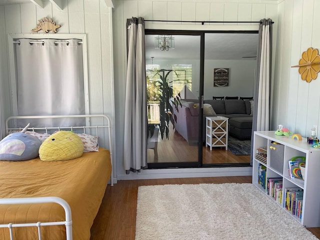 94-5868 Kanaloa Pl, Naalehu, HI 96772 - bedroom featuring wood finished floors