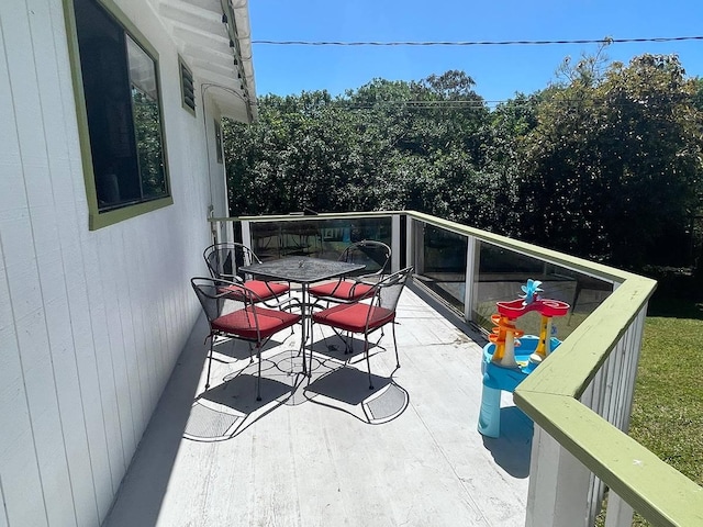 94-5868 Kanaloa Pl, Naalehu, HI 96772 - view of balcony