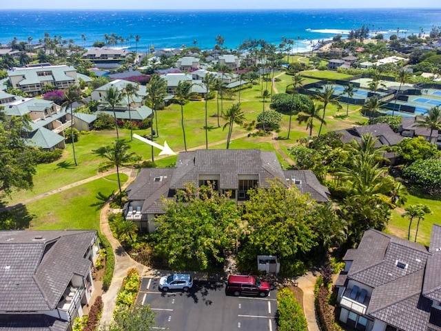 1901 Poipu Rd Unit 633, Koloa, HI 96756 - aerial view of residential area featuring a nearby body of water