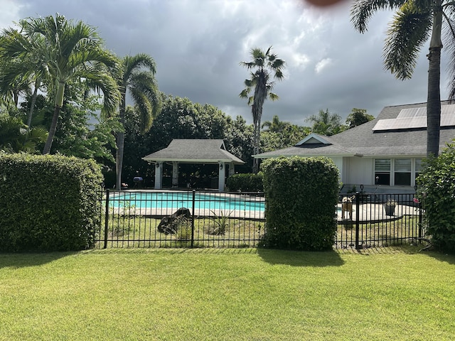 75-107 Kamilo Pl, Kailua-Kona, HI 96740 - view of yard featuring a gazebo and a community pool