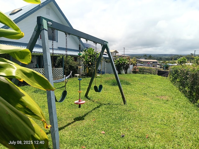 433 Kaanini St, Hilo, HI 96720 - view of jungle gym with a yard