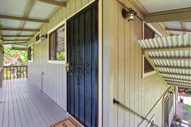 13-3401 Alapai St, Pahoa, HI 96778 - view of exterior entry featuring a porch