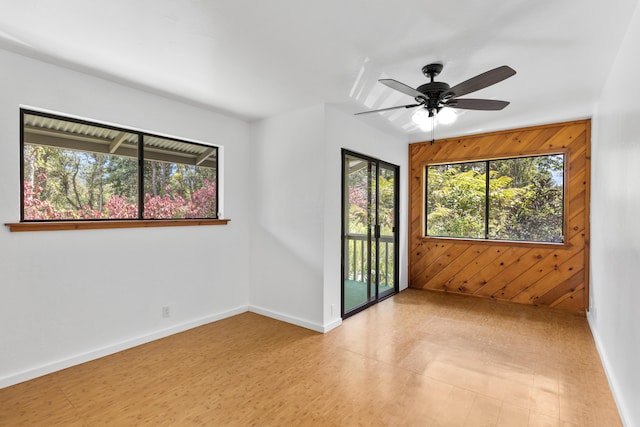 13-3401 Alapai St, Pahoa, HI 96778 - unfurnished room with baseboards and a ceiling fan