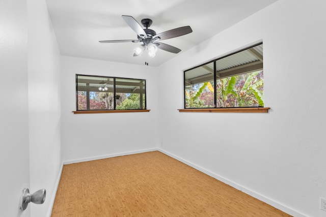 13-3401 Alapai St, Pahoa, HI 96778 - unfurnished room featuring wood finished floors and a ceiling fan