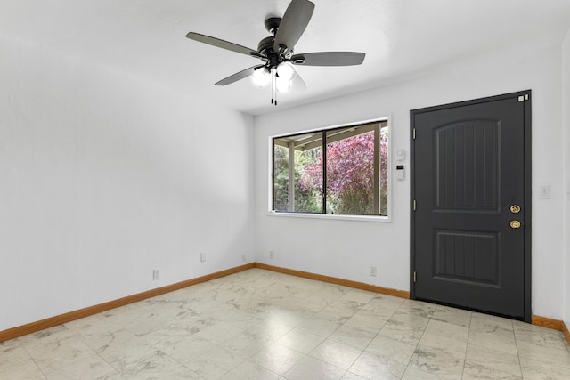13-3401 Alapai St, Pahoa, HI 96778 - spare room with baseboards and ceiling fan