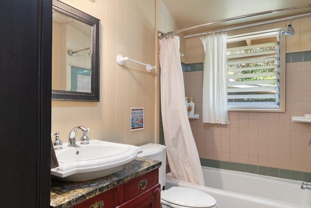 14-3342 Kaululaau Rd Unit 3, Pahoa, HI 96778 - bathroom with shower / bathtub combination with curtain and vanity