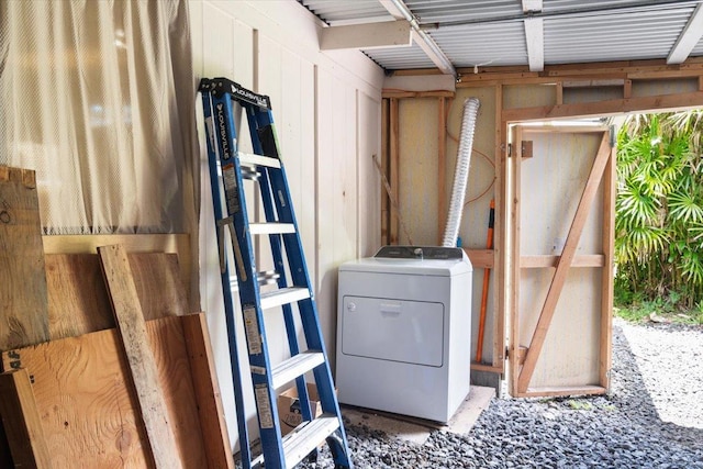 14-3342 Kaululaau Rd Unit 3, Pahoa, HI 96778 - laundry area featuring washer / clothes dryer