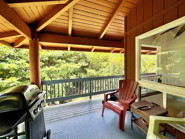4523 Uku Lii Pl, Hanalei, HI 96714 - view of patio / terrace featuring grilling area