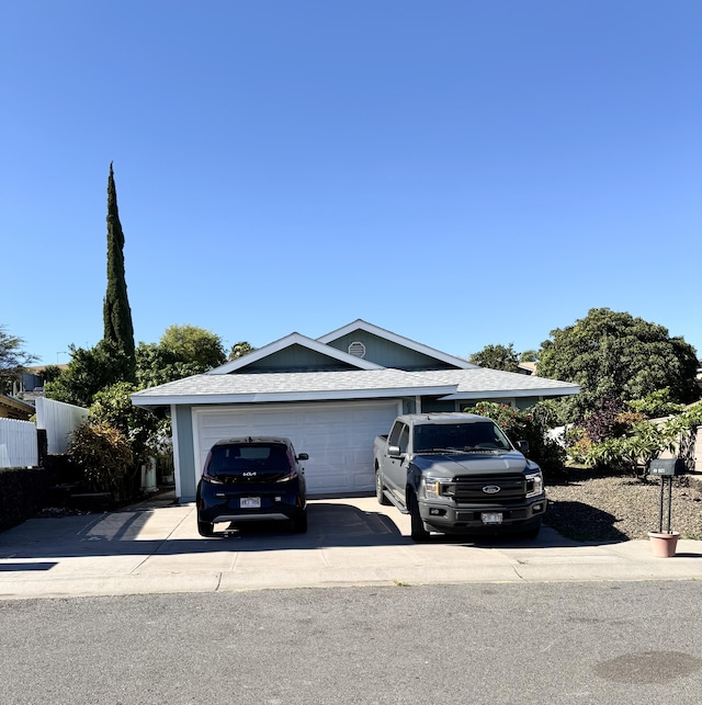 68-3521 Makuahine St, Waikoloa, HI 96738 - ranch-style house featuring driveway and an attached garage
