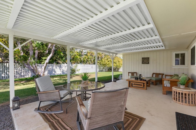 68-1740 Akaula St, Waikoloa, HI 96738 - view of patio with outdoor dining space and outdoor lounge area