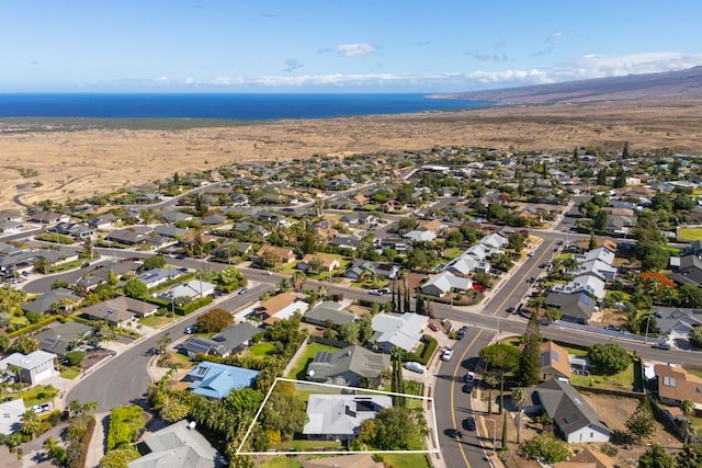 68-1740 Akaula St, Waikoloa, HI 96738 - aerial view of property's location featuring nearby suburban area and property boundaries highlighted
