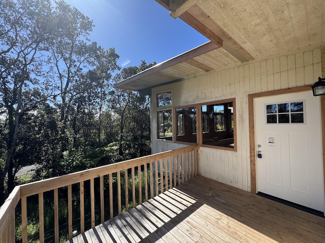 11-3135 Alii Kane St, Volcano, HI 96785 - view of wooden terrace