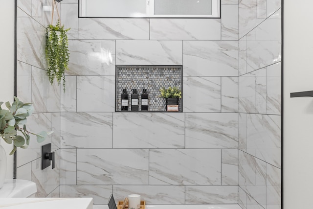 16-2110 Tangerine Dr, Pahoa, HI 96778 - bathroom view of toilet and tiled shower
